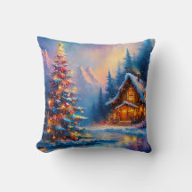 Dreamsical Whimsical Mountain Cabine de Noël