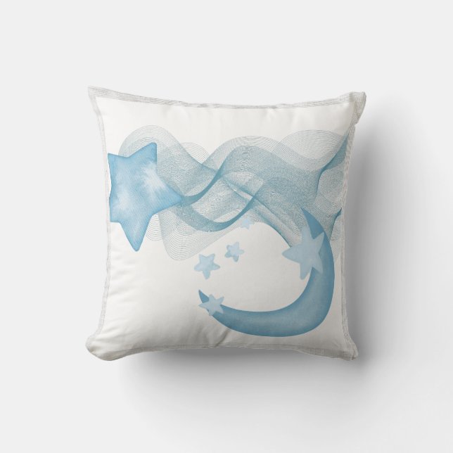 Coussin Dreamy Watercolor Abstract Fleece Blanket (Recto)