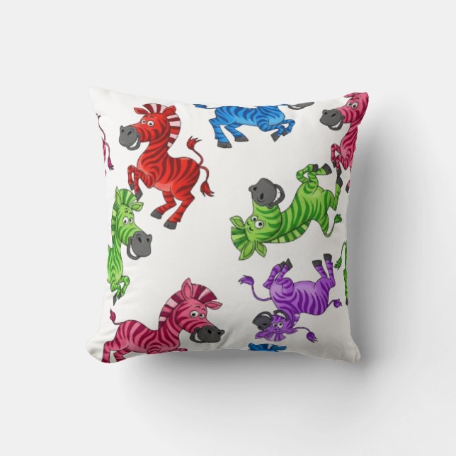 Coussin Dreamy Zebra World 2 (Recto)