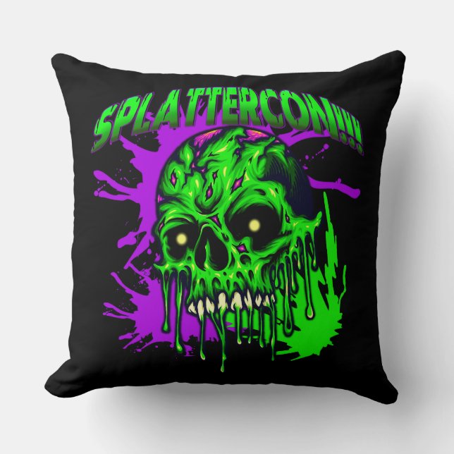 Coussin Dresden Fans SplatterCon (Recto)