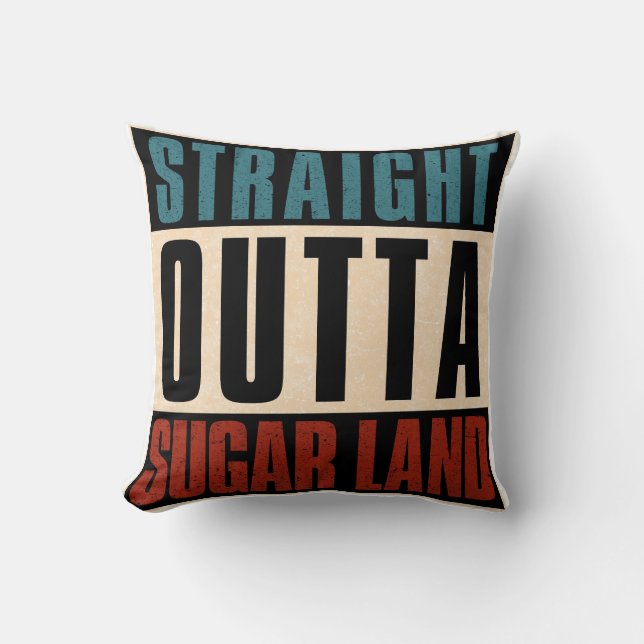 Coussin Droit devant Sugar Land Texas TX (Recto)