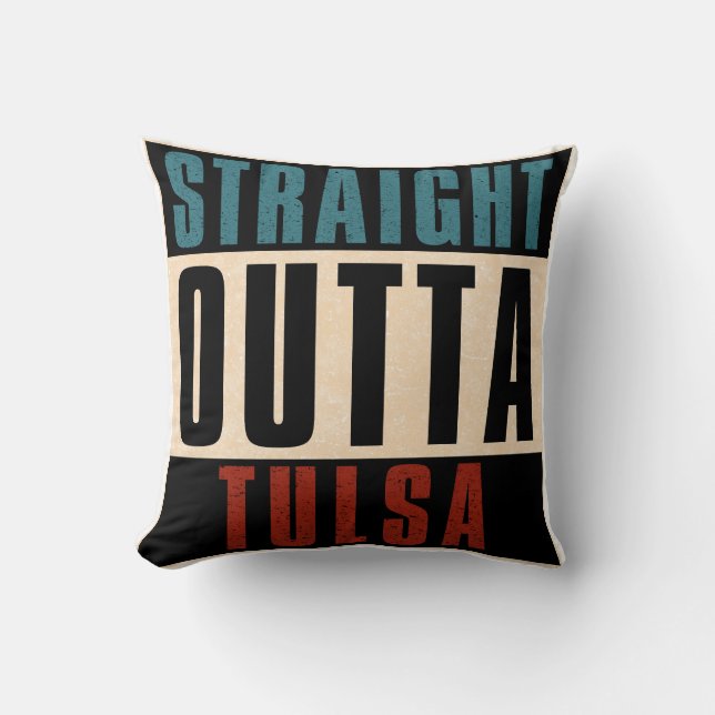 Coussin Droit en dehors de Tulsa Oklahoma OK (Recto)