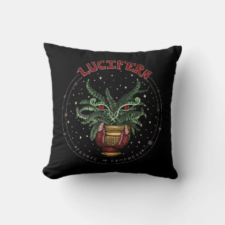 Coussin Drôle Black Evil Plante Halloween Décor de fête