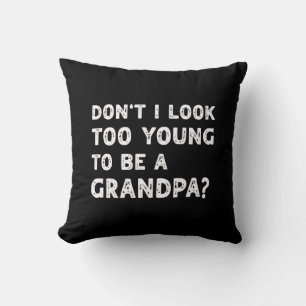 Coussin Drôle cadeau de Fête des pères pour grand-père