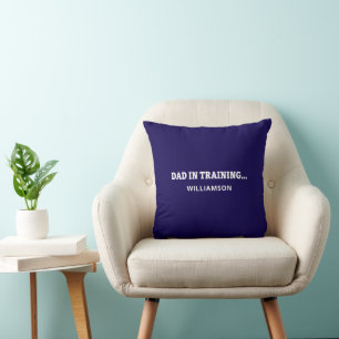 Coussin Drôle cadeau de Fête des pères pour le nouveau pèr