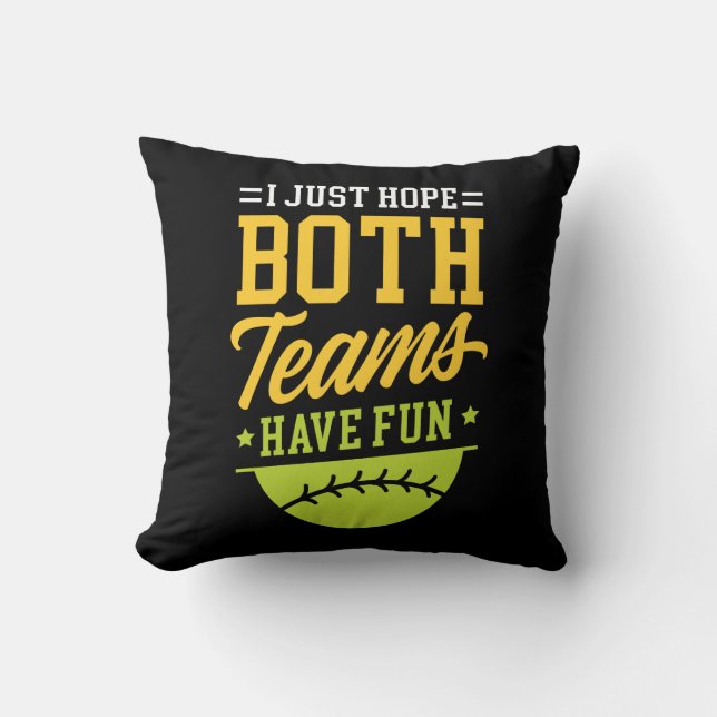 Coussin Drôle cadeaux de sport (Recto)