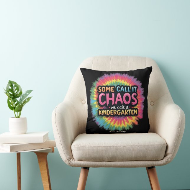 Coussin Drôle "Certains L'Appelent Chaos On L'Appelle Mate (Chaise)
