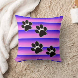 Coussin "Drôle Conception de chat" Lancer l'oreiller
