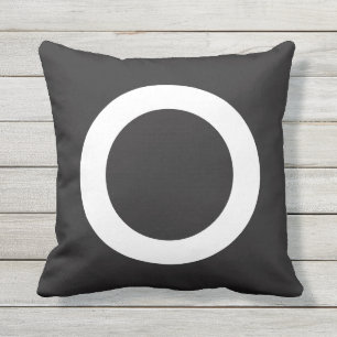 Coussin drôle de jeu de riens et de croix de