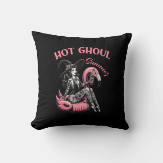 Coussin Drôle Halloween Hot Ghoul été été été été mignon
