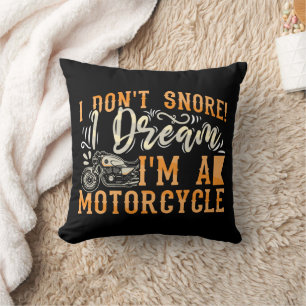 Coussin Drôle Je ne ronfle pas Je rêve Je suis un cadeau d
