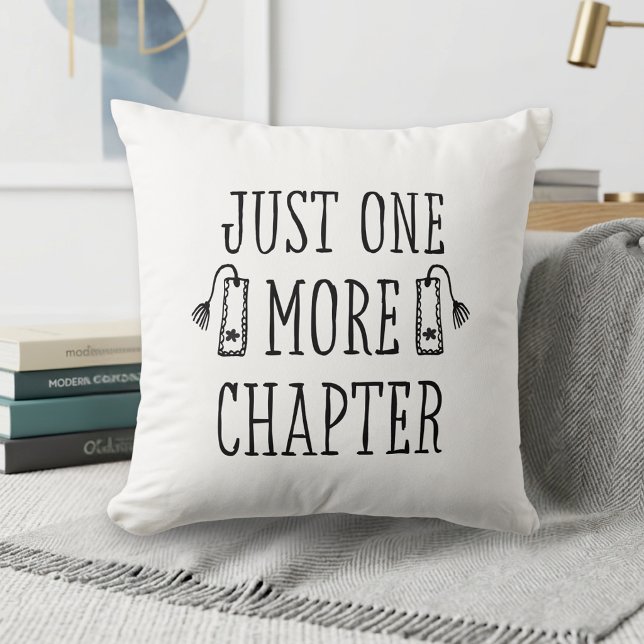 Coussin Drôle, juste un chapitre de plus, amoureux des liv (Créateur téléchargé)