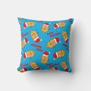 Coussin Drôle Noël Tamales Motif