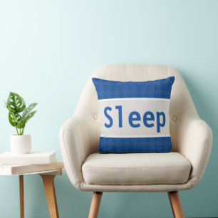 Coussin Drôle sommeil réveillé