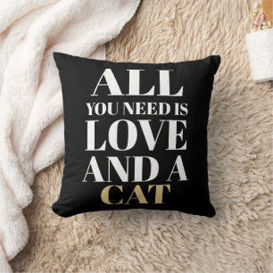 Coussin Drôle Tout Ce Dont Vous Avez Besoin C'est De L'amo