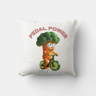 Coussin Drôle Veggie Rider