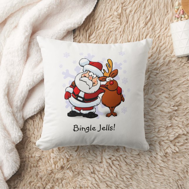 Coussin Drôles de Bingle Jells de vacances (Couverture)