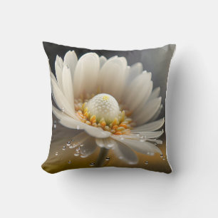 Coussin Droplets Fleurs Calme Nature Tranquille Flux Pacif
