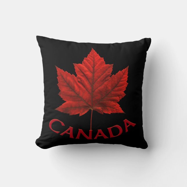 Coussin du Canada Coussin du drapeau canadien pers (Recto)