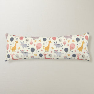 Coussin du corps du motif animal