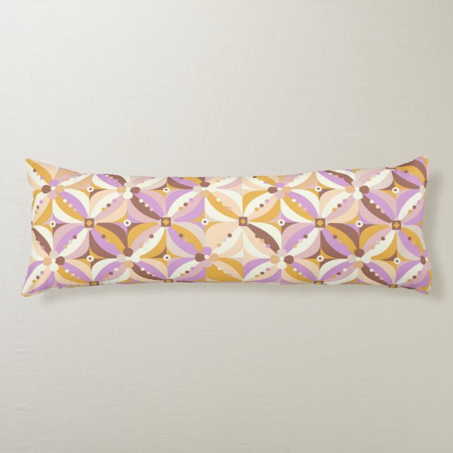 Coussin du corps du motif géométrique (Devant)
