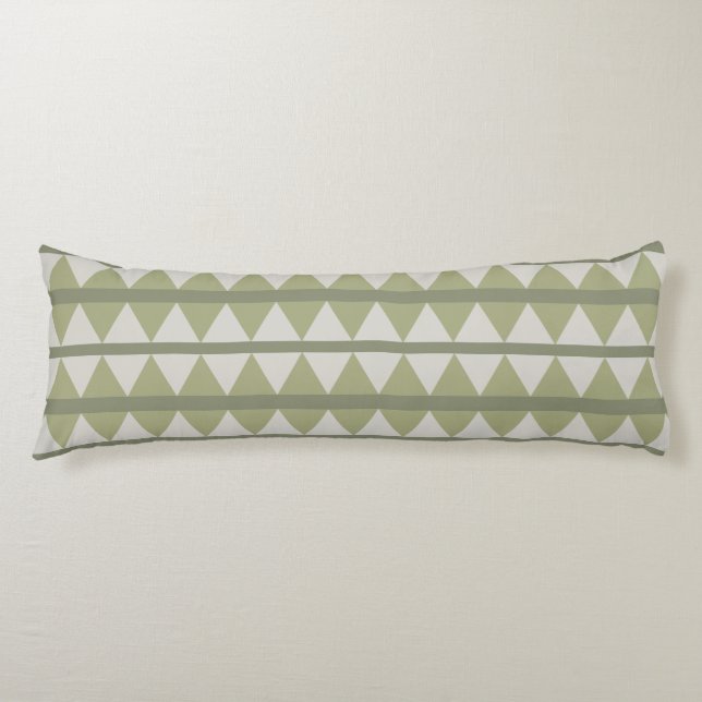 Coussin du corps du motif géométrique (Devant)
