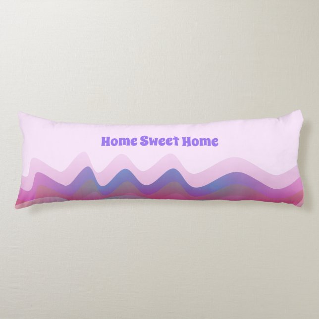 Coussin du corps en forme rose (Devant)