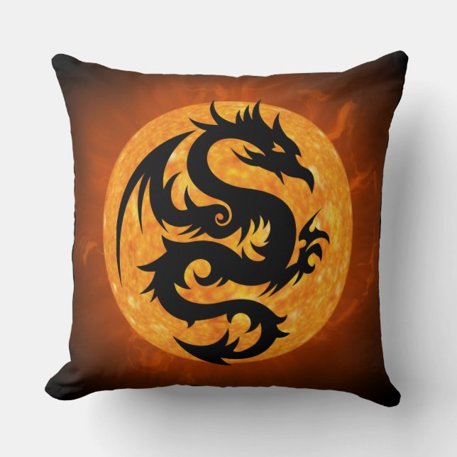 coussin du dragon de feu (Recto)