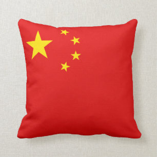 Coussin du drapeau chinois x