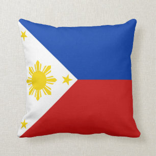 Coussin du drapeau des Philippines
