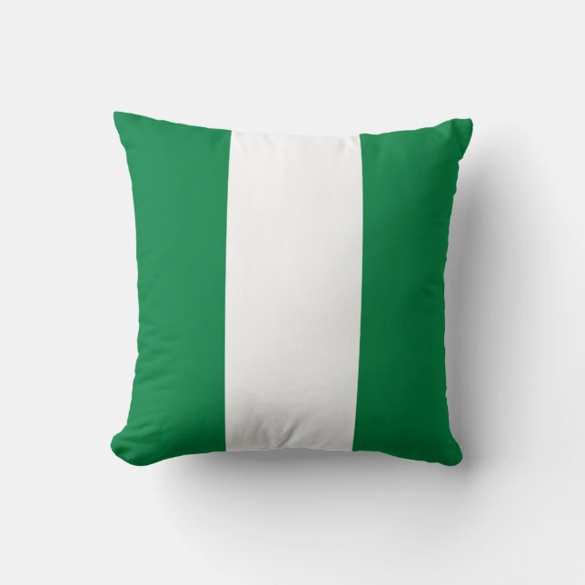 Coussin du drapeau du Nigeria (Recto)