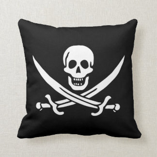 Coussin du drapeau du pirate Calico Jack Rackham 1