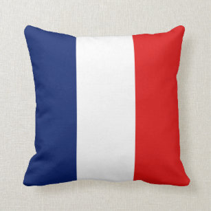 Coussin du drapeau français x