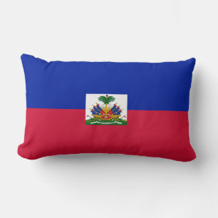 Coussin du drapeau haïtien