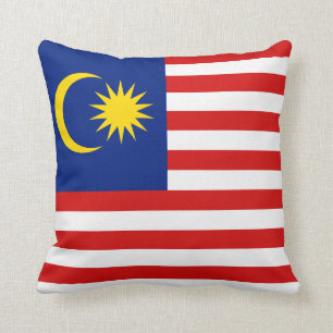 Coussin du drapeau malaisien