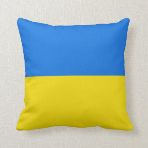 Coussin du drapeau ukrainien x