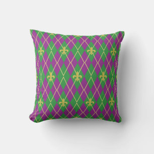 Coussin du Jacquard carnaval