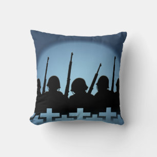 Coussin du Mémorial de guerre de peur que nous oub