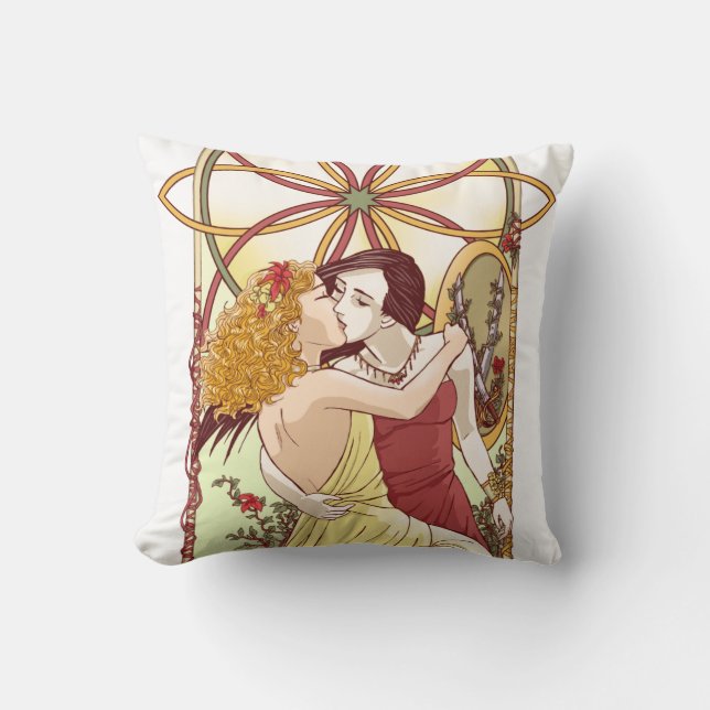 Coussin du paradis d'une autre fille (Recto)