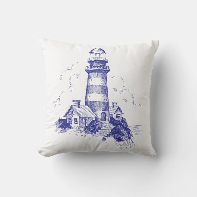 Coussin du phare bleu (Recto)