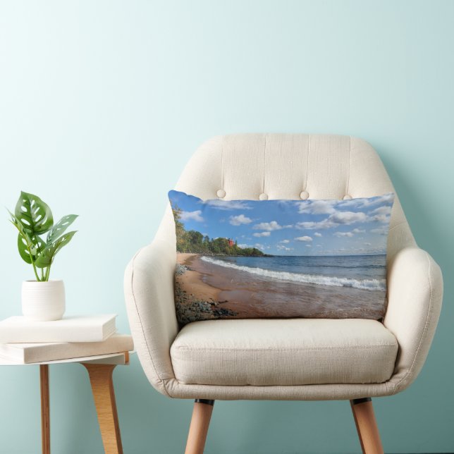 Coussin du phare de Marquette Harbour - Marquette, (Chaise)