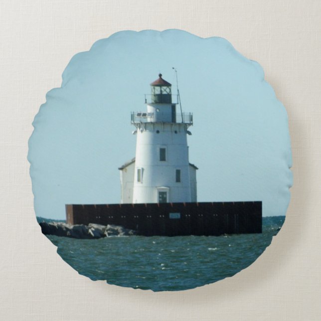 Coussin du phare de West Pierhead (Cleveland OH) (Devant)