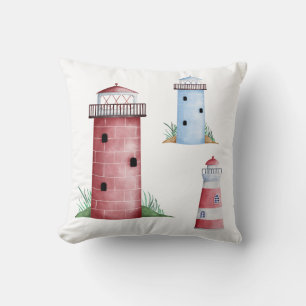 Coussin du phare rouge