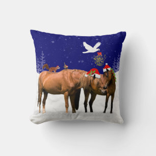 Coussin du Pony Christmas Party