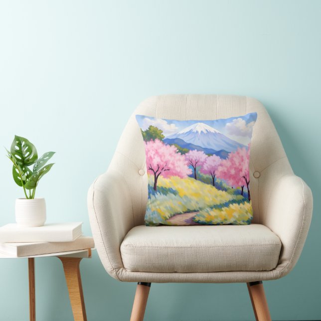 Coussin du printemps Sakura (Chaise)
