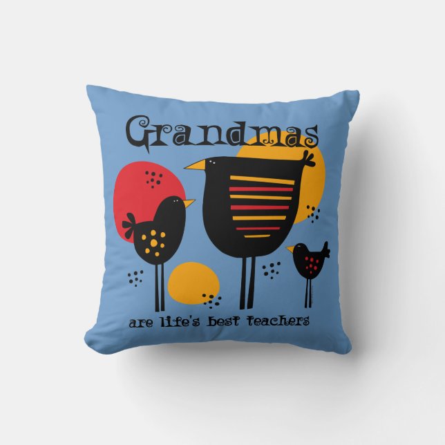 Coussin du professeur de la vie de grand-maman le (Recto)