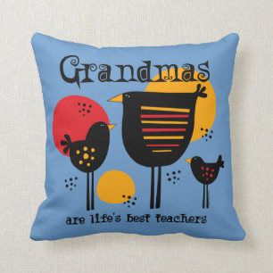 Coussin du professeur de la vie de grand-maman le