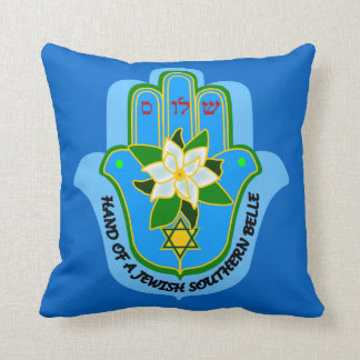 Coussin du sud juif et Shalom de belle de Hamsa