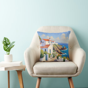 Coussin du village côtier portugais