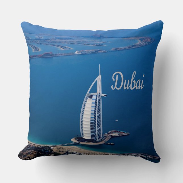 Coussin Dubaï Émirats arabes unis Burj Al Arab (Recto)